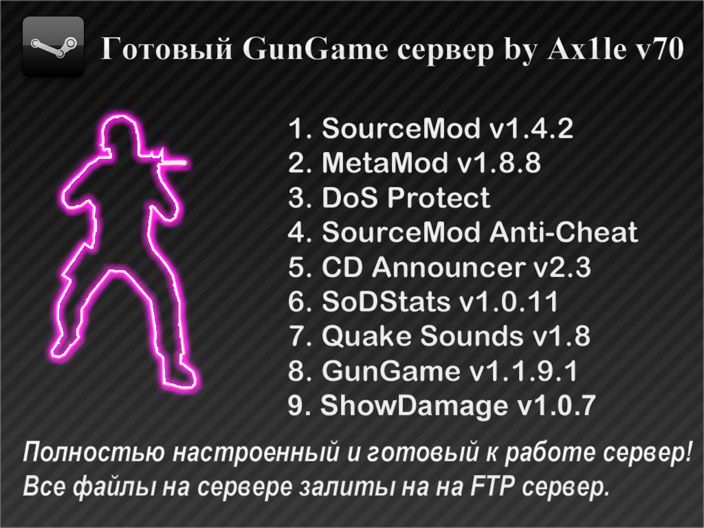 GunGame Server by Ax1le v70