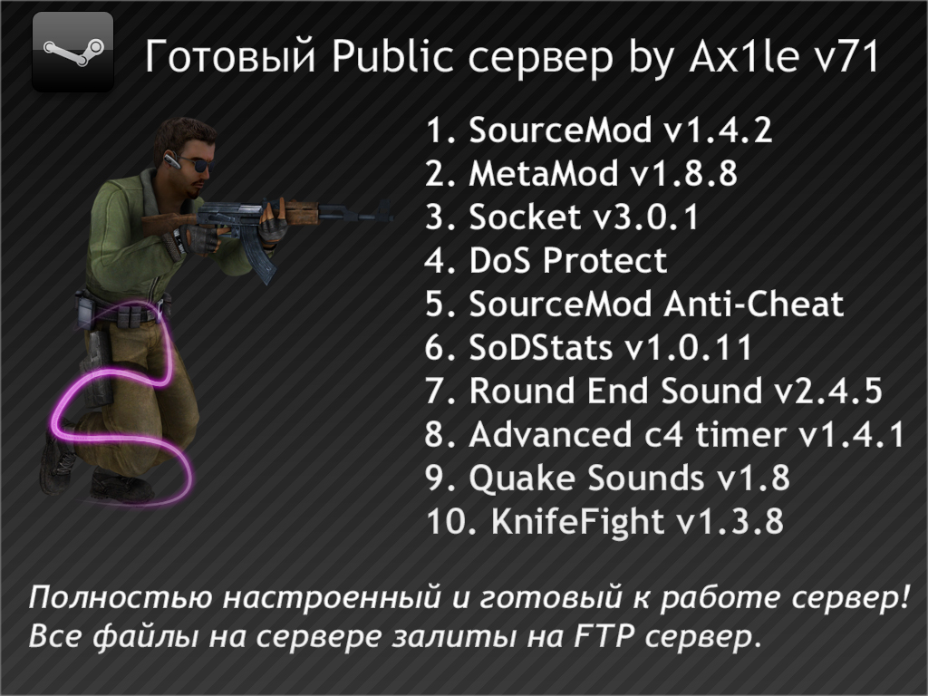 Public Server by Ax1le v71